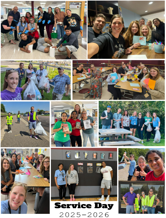 Service day 2025 collage