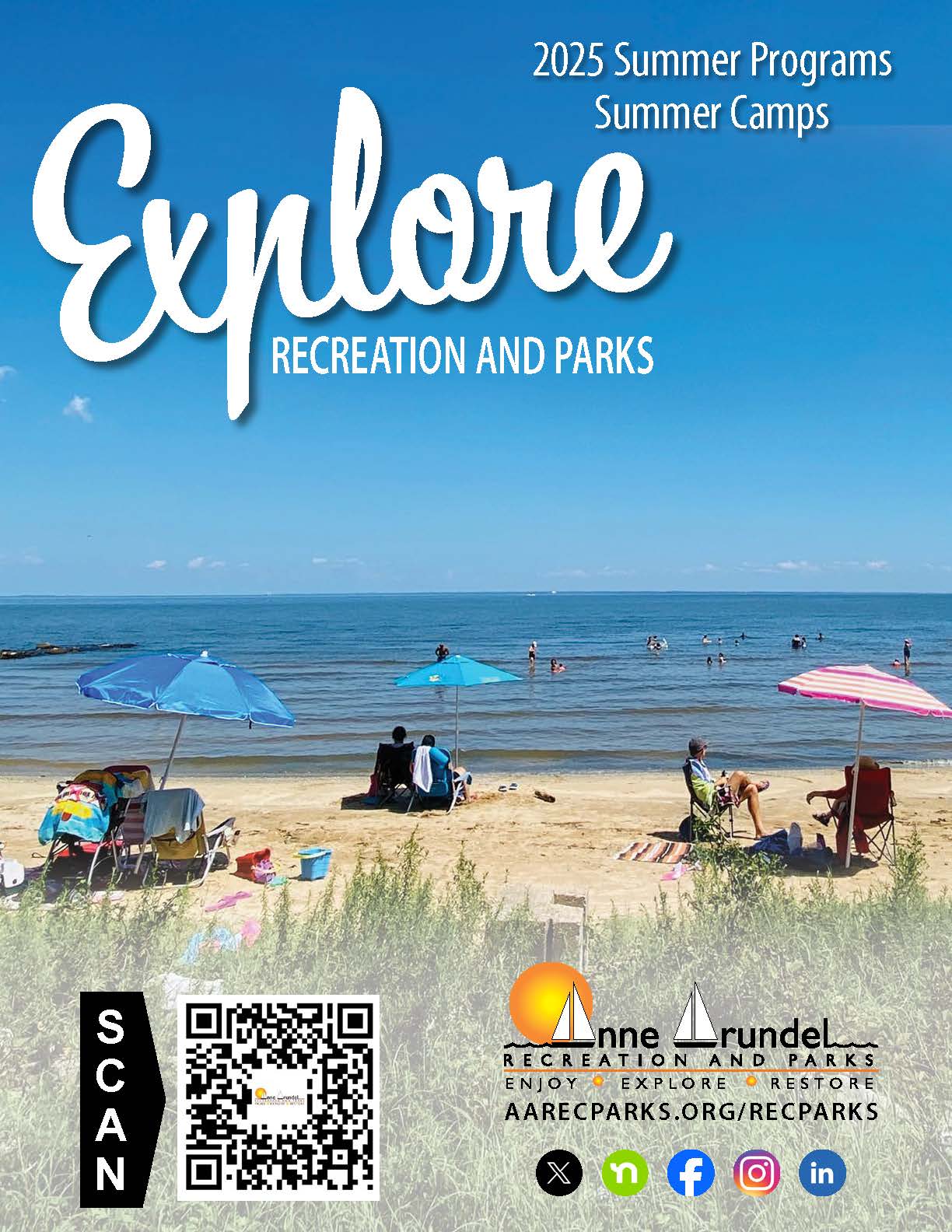 Explore Recreation and Parks Program guide