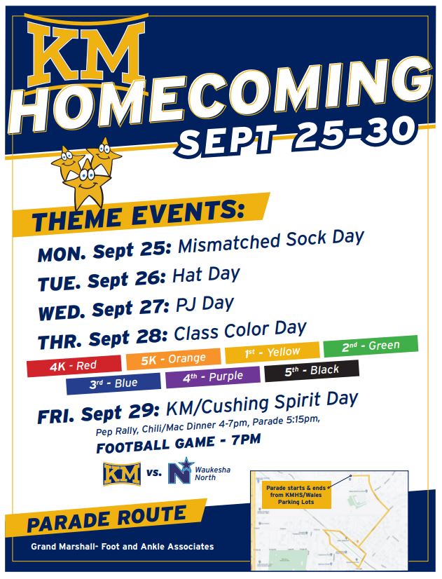 Cushing Spirit Days