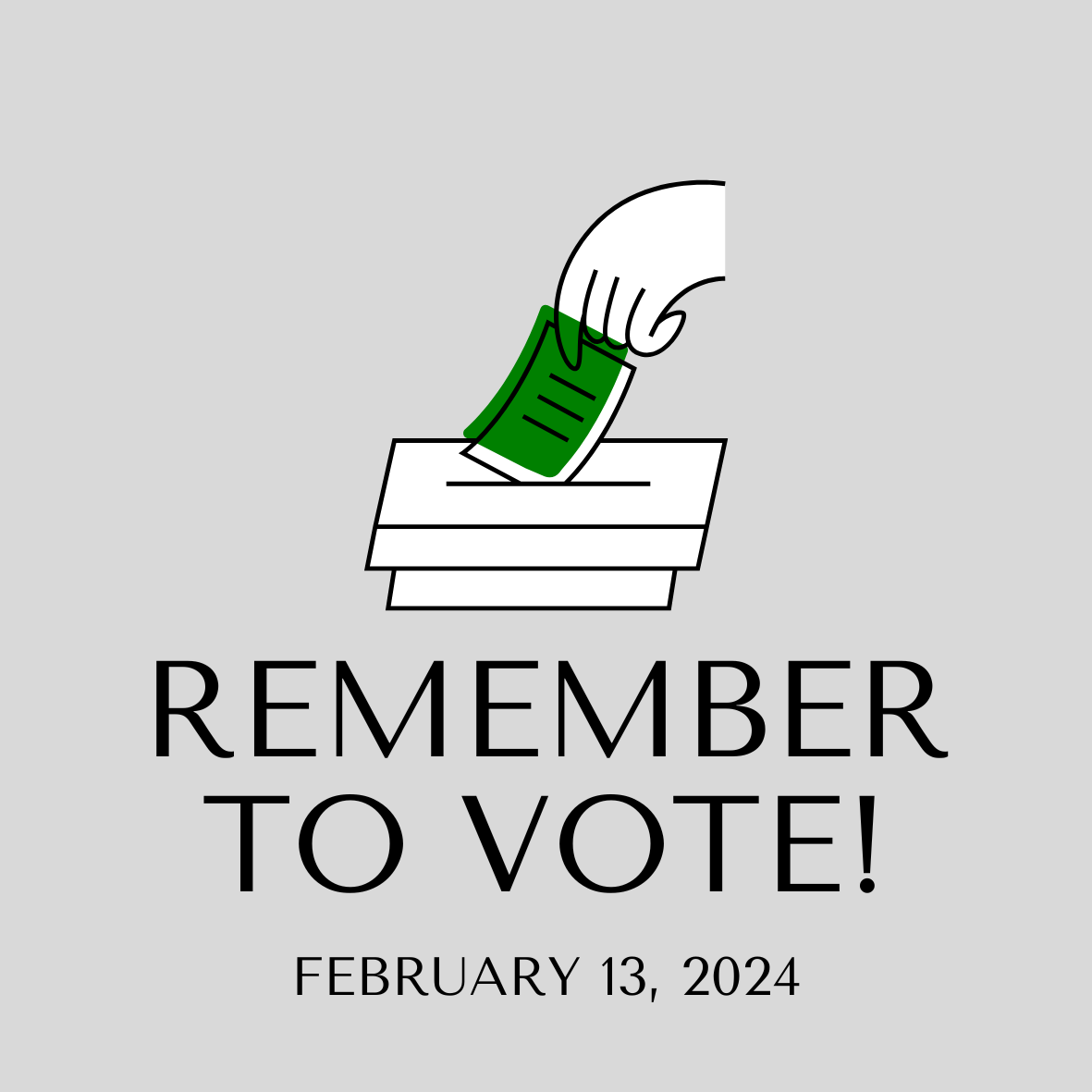 remember to vote image