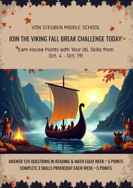 Fall Break Challenge IXL