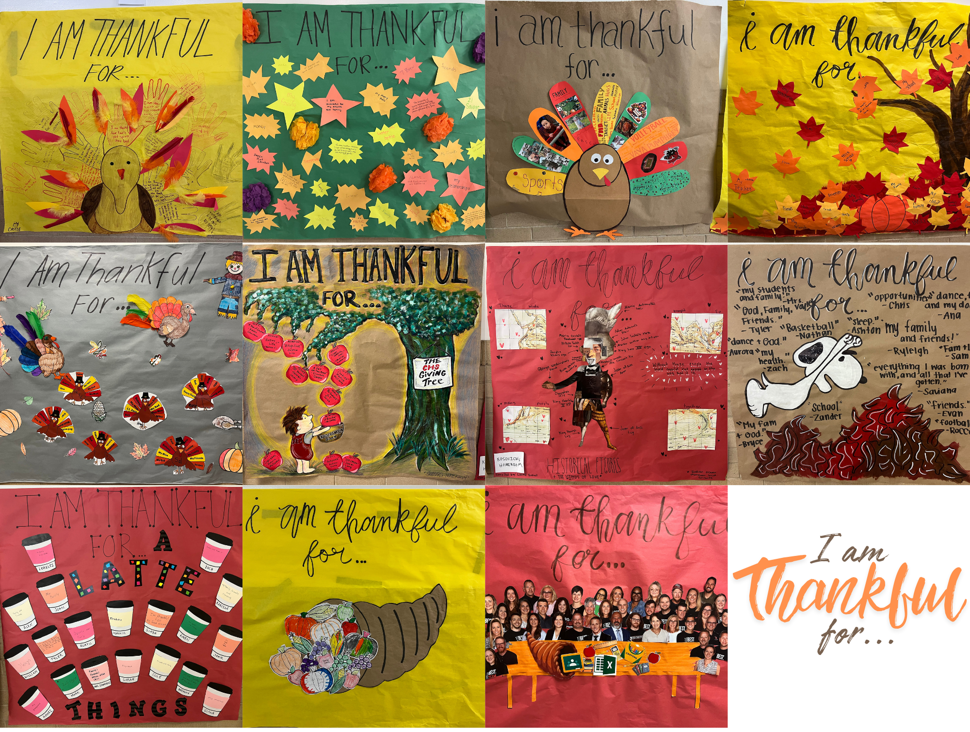 i am thankful for...collage