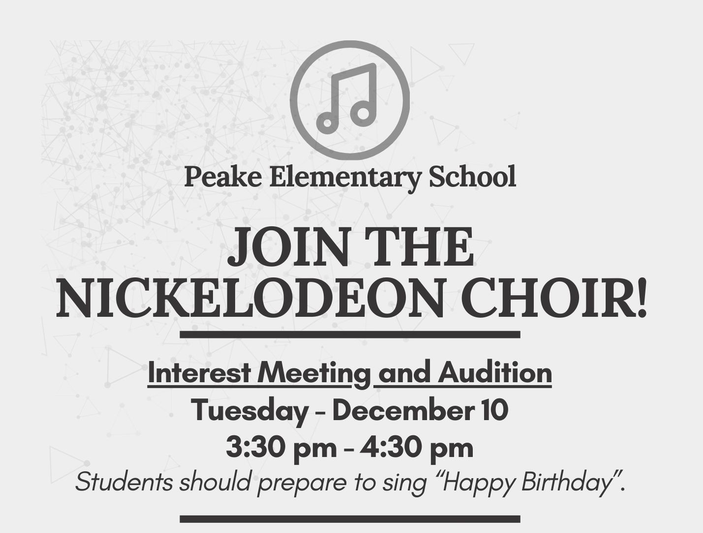 join nickelodeon choir