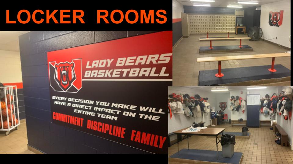 Locker Room Updates