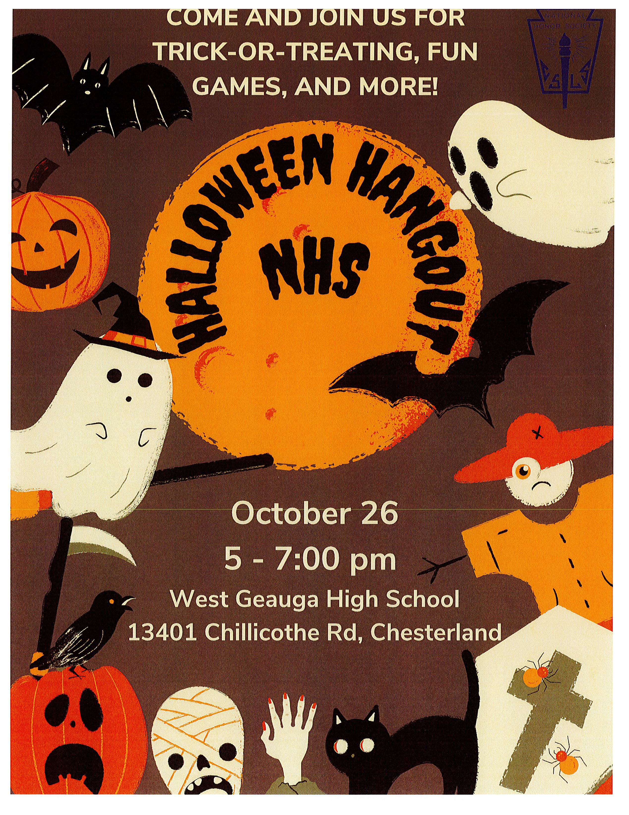 NHS Halloween Hangout