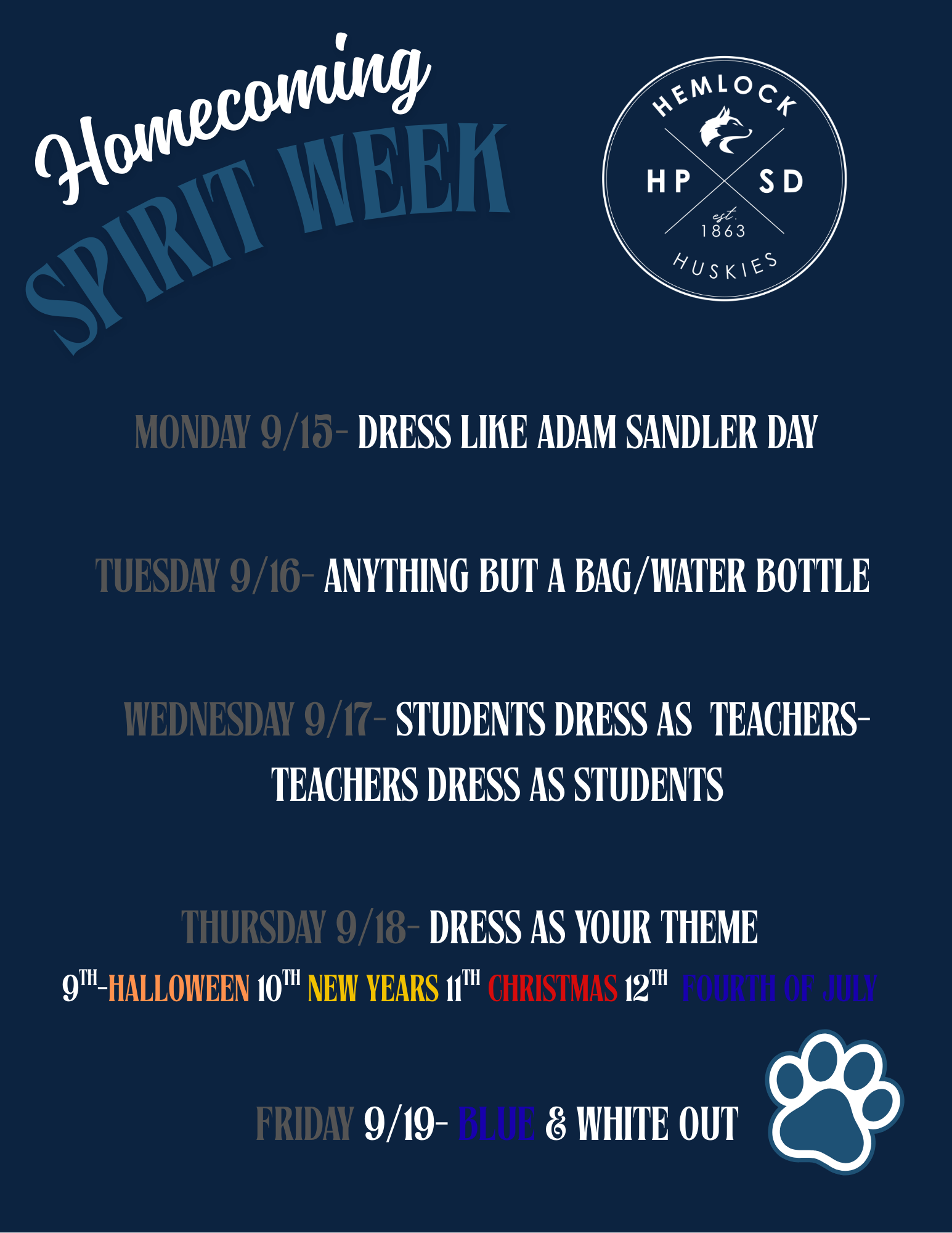 Spirit Week