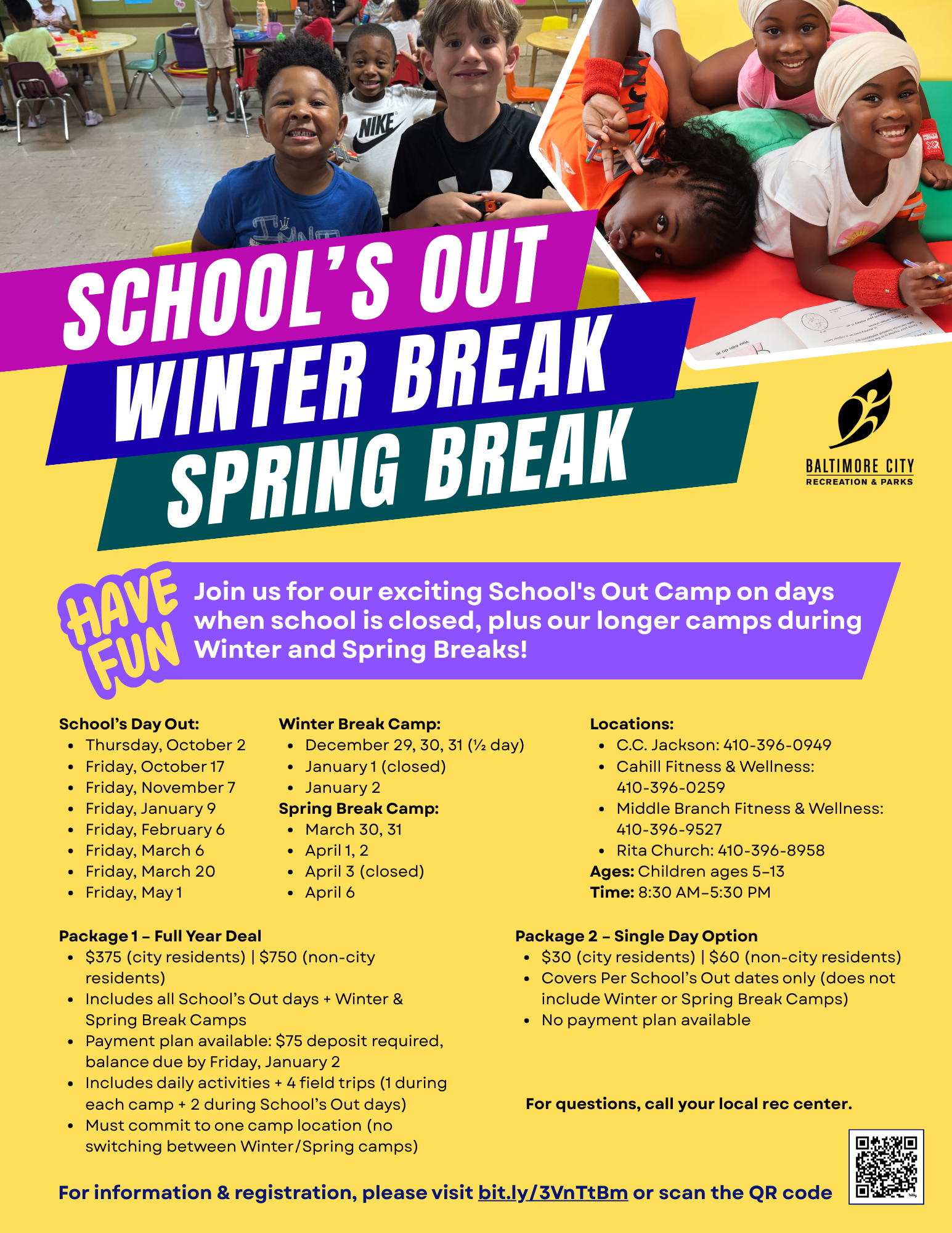 School's Out Flyer