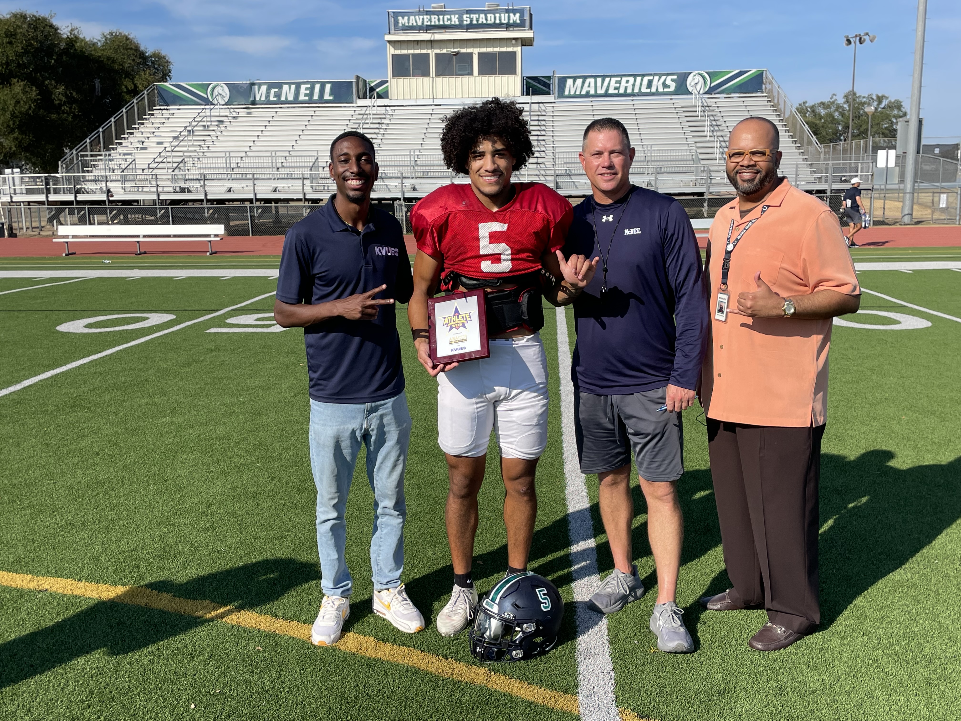 Jarell Gary - KVUE Austin Athlete of the Week - 9/7 - 9/14/2025
