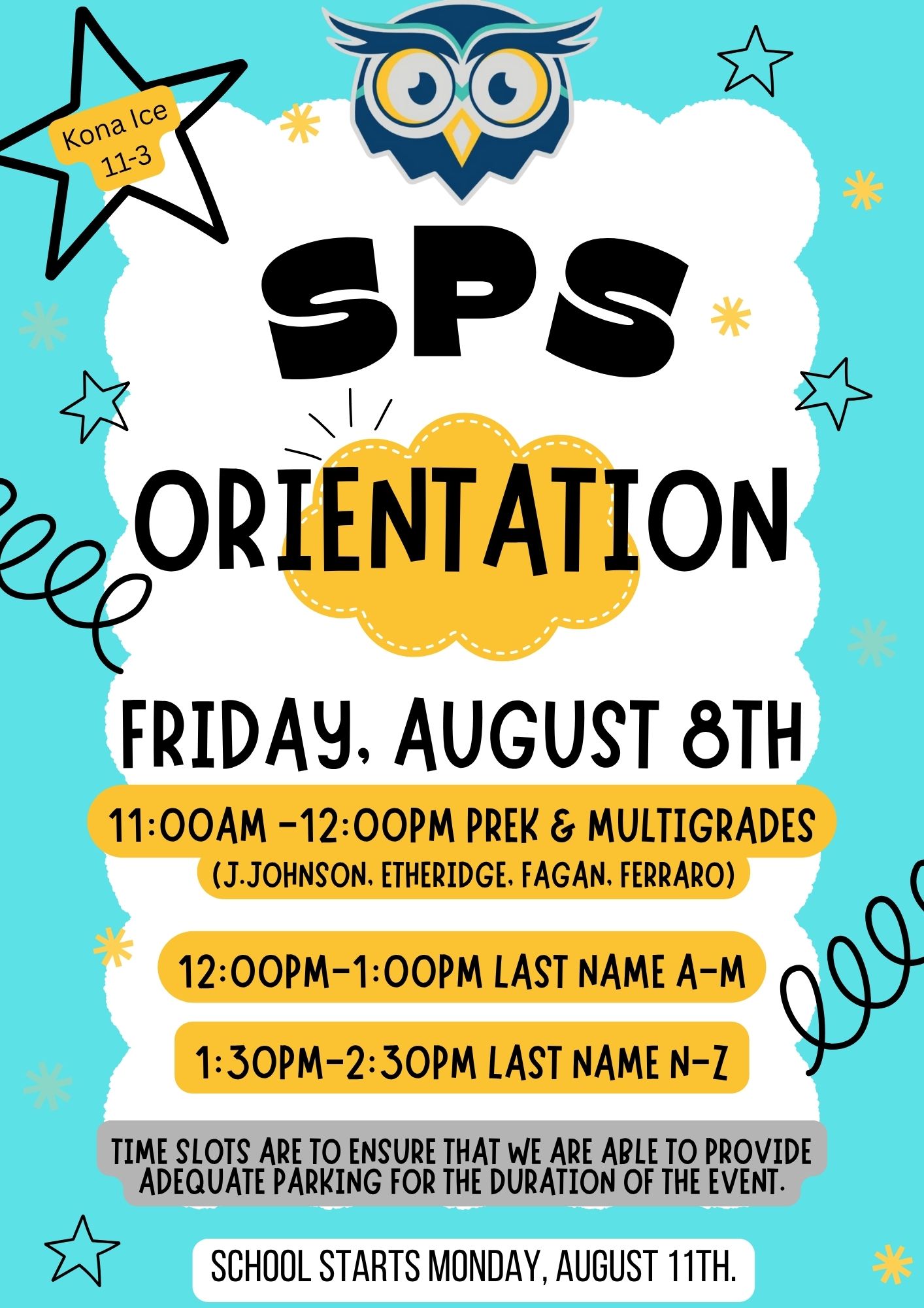 Orientation Flyer