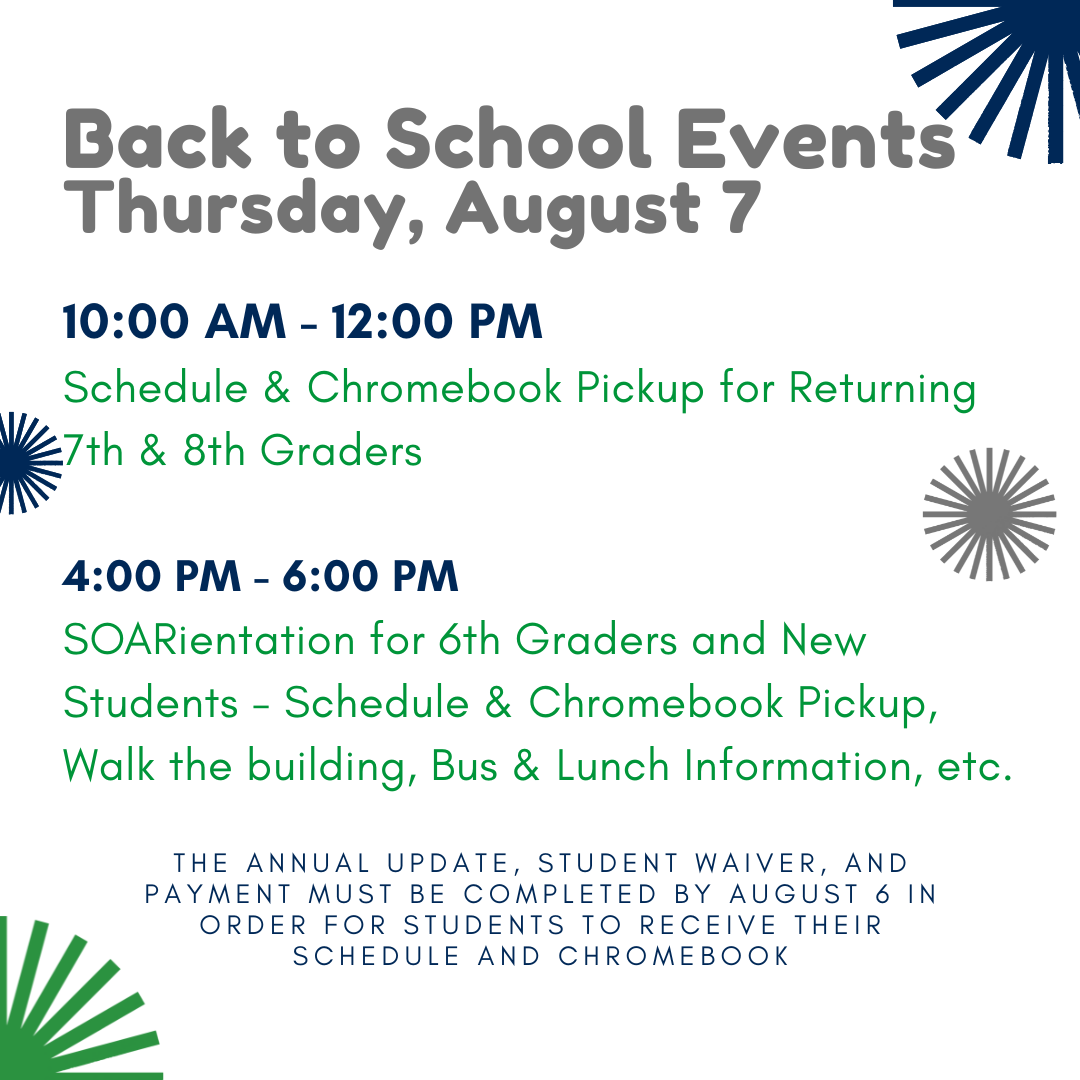 Back to School Events