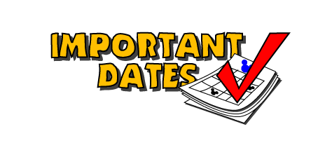 Important Dates