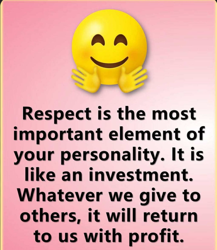 respect