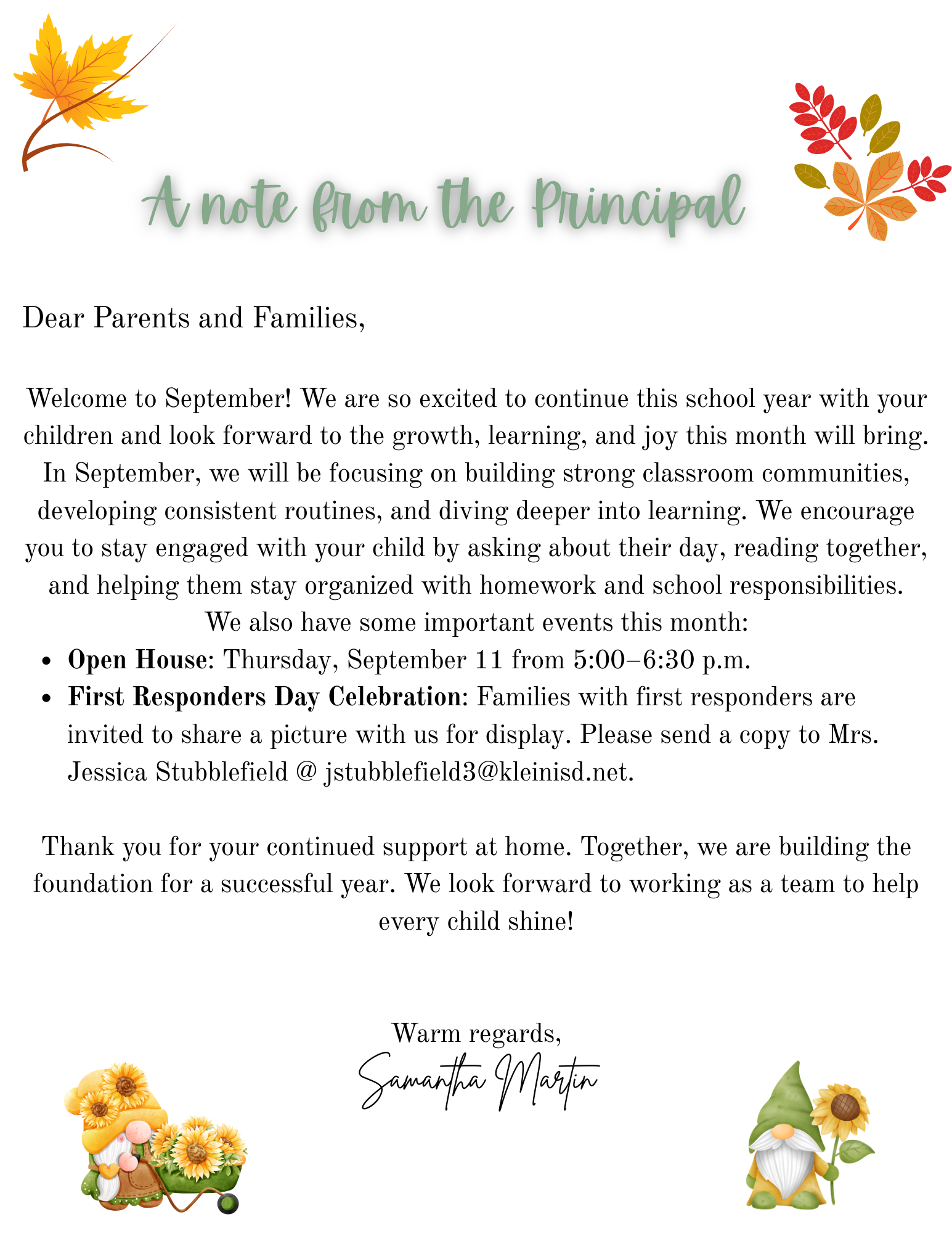 Principal note