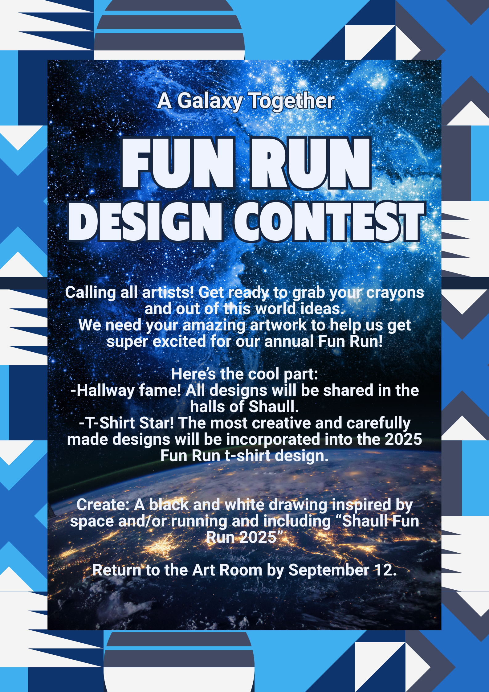 Shaull Poster Contest Flyer