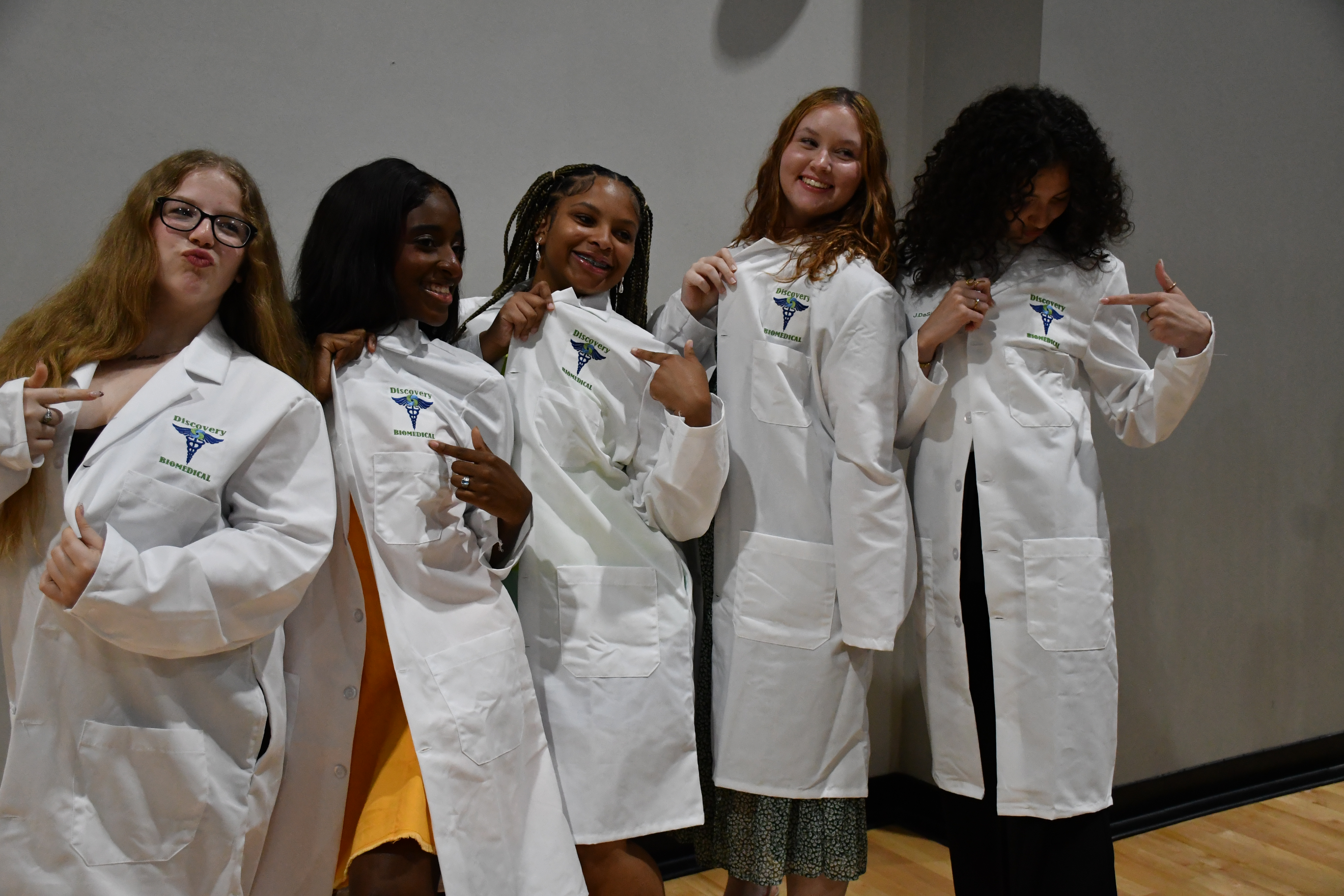 white coat