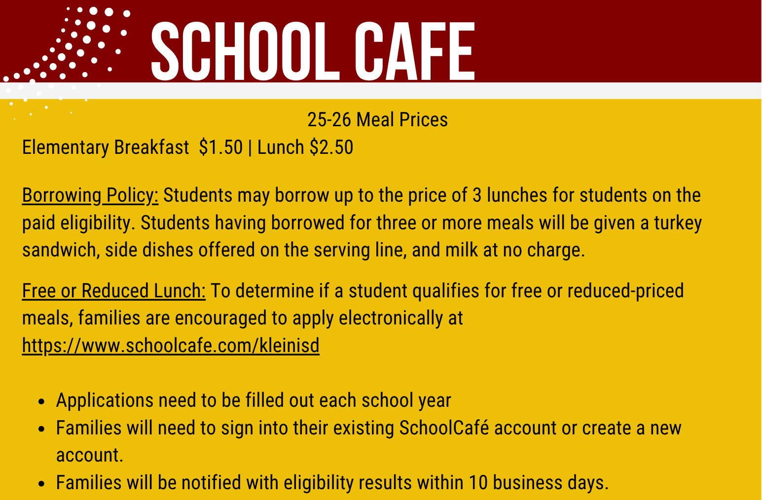 school cafe