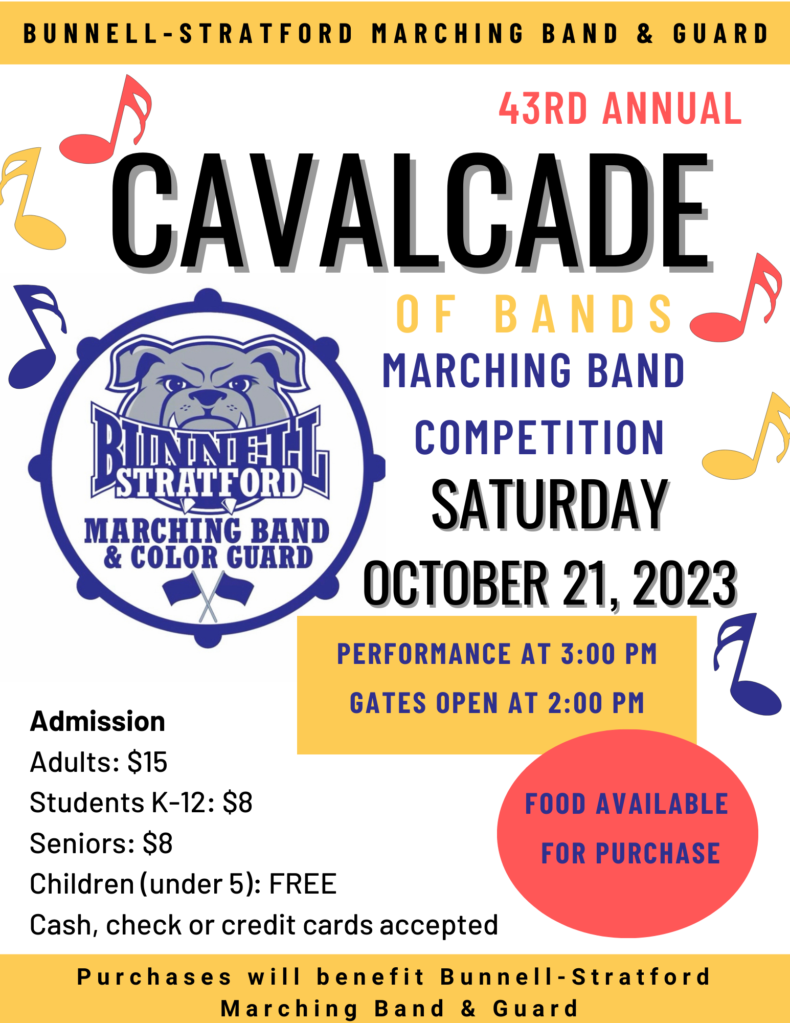 BHS Cavalcade of Bands