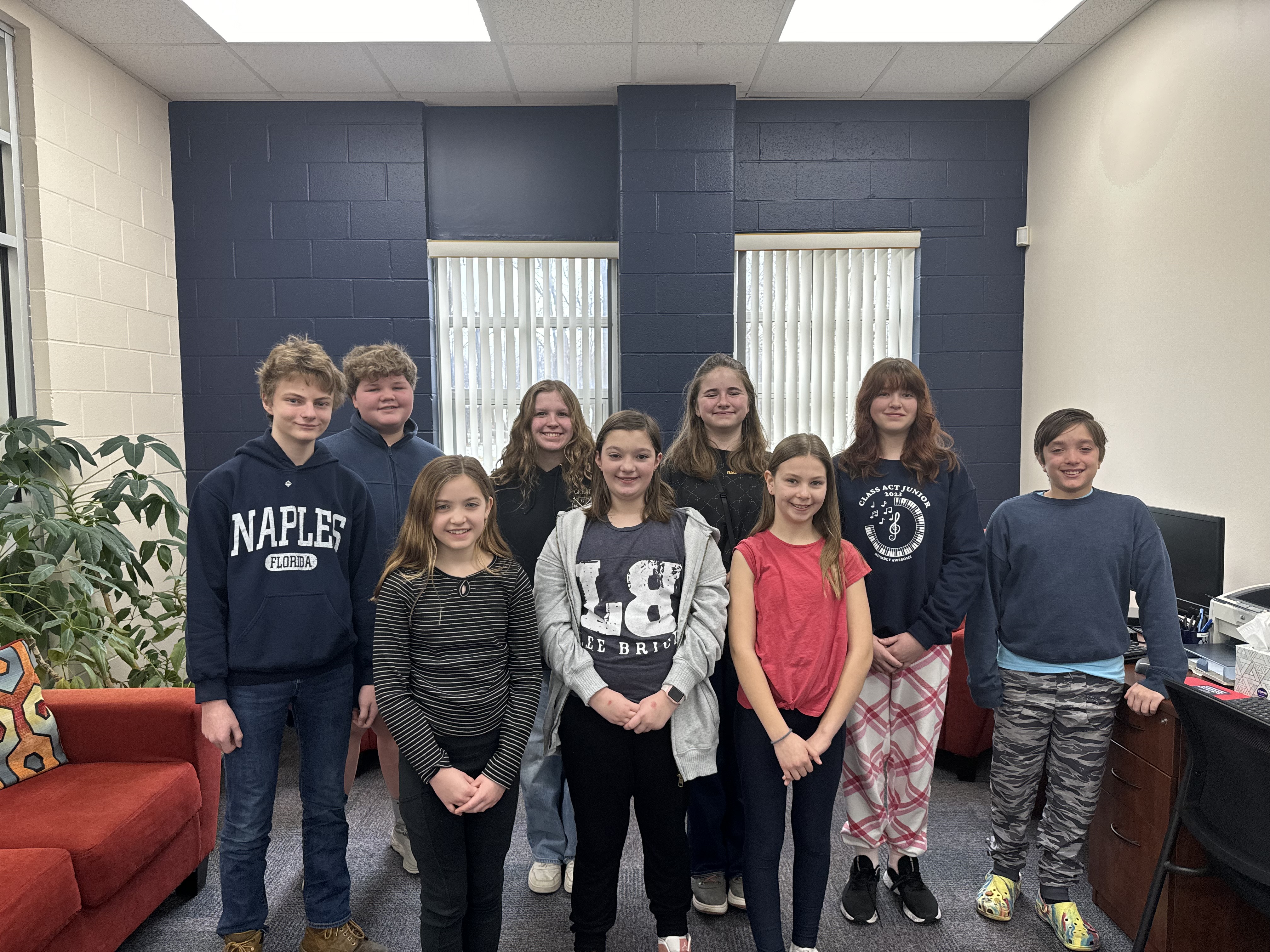 District Spelling Bee Students