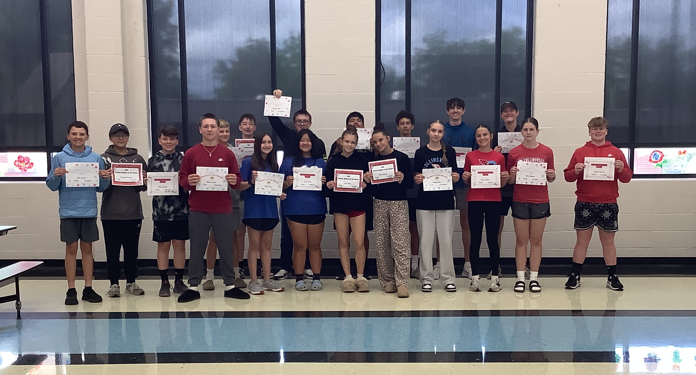 STUDENT OF THE MONTH