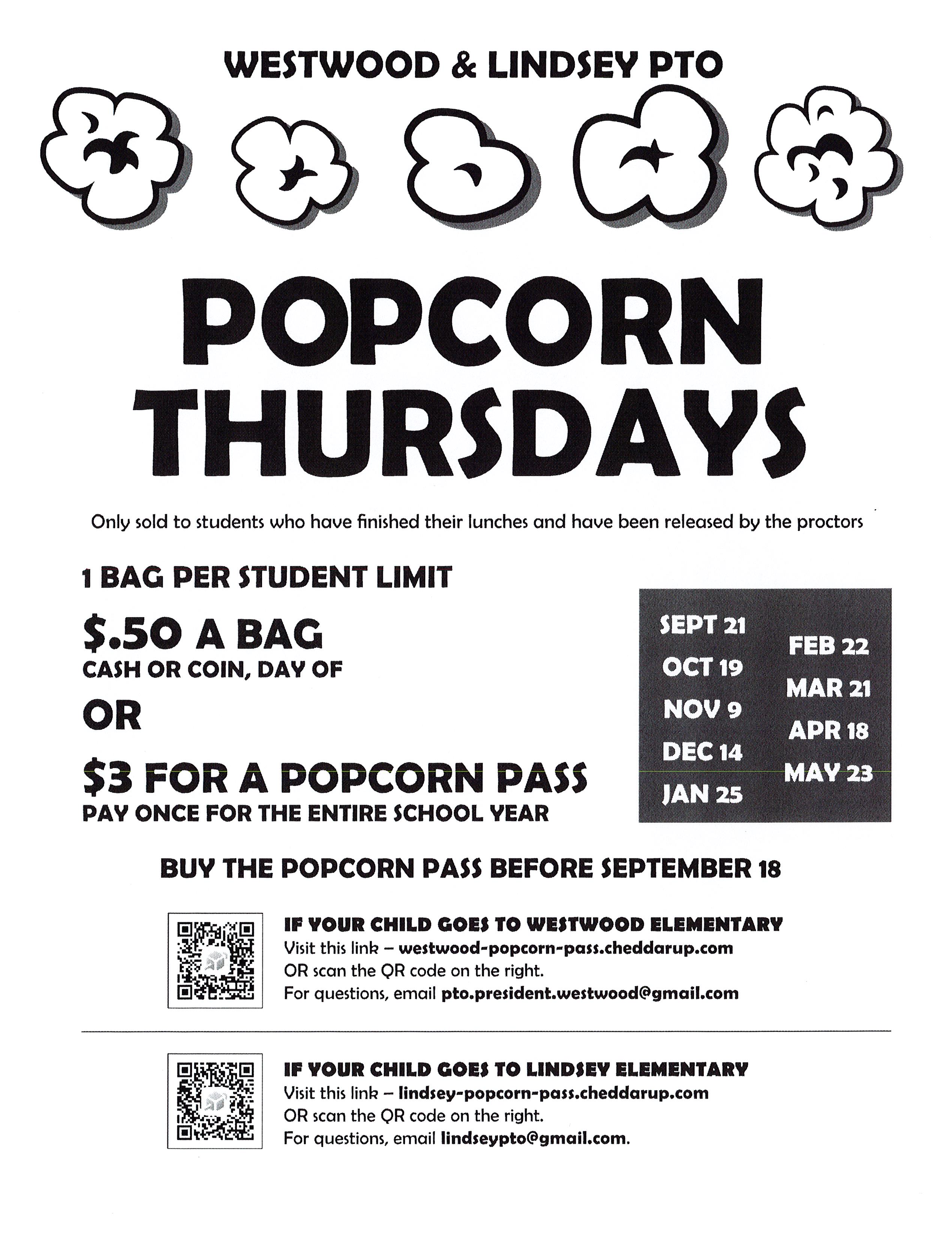 Popcorn Thursdays