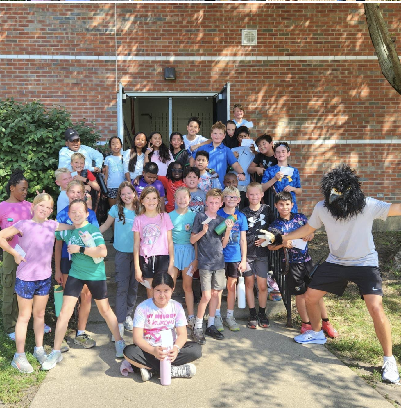 fun run group of kids