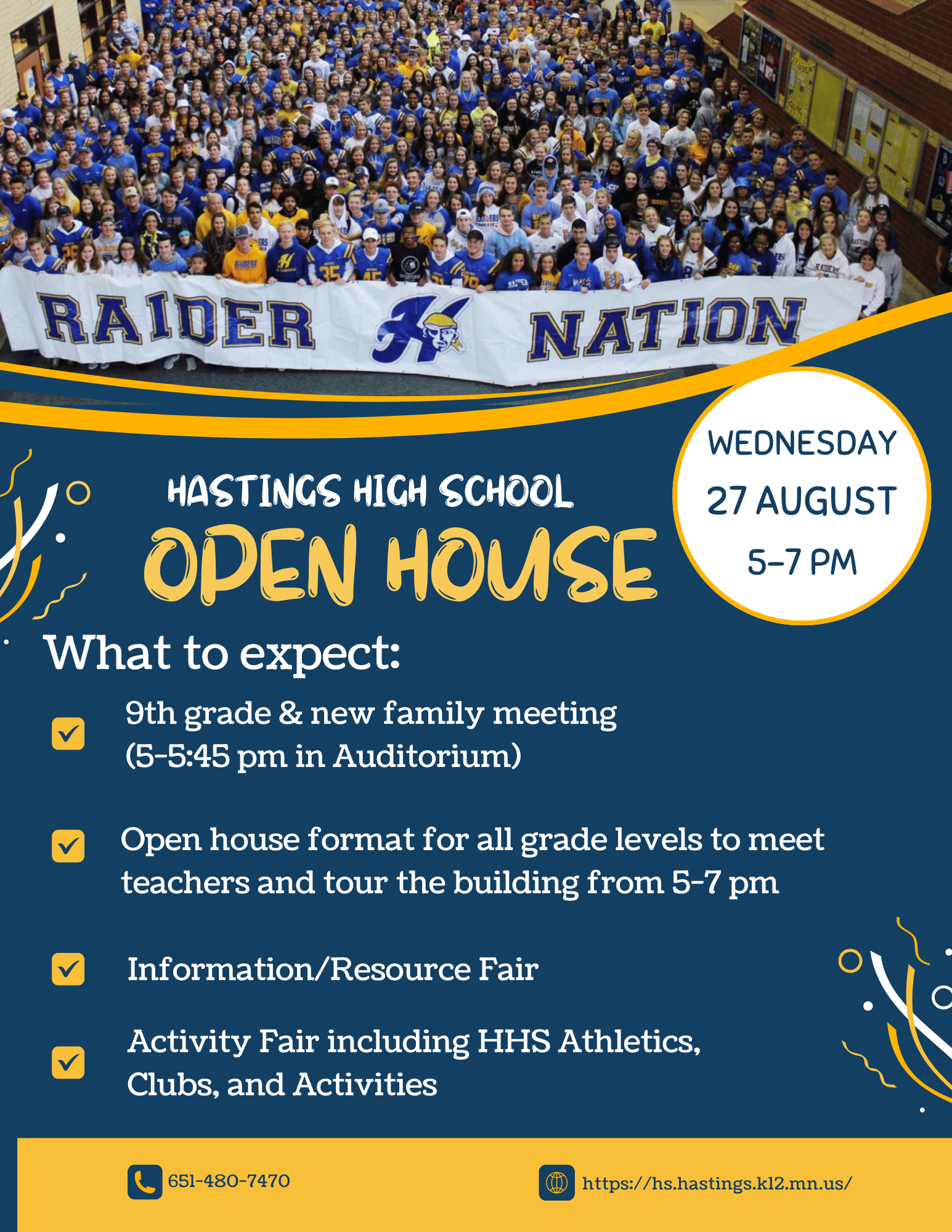 HS open house