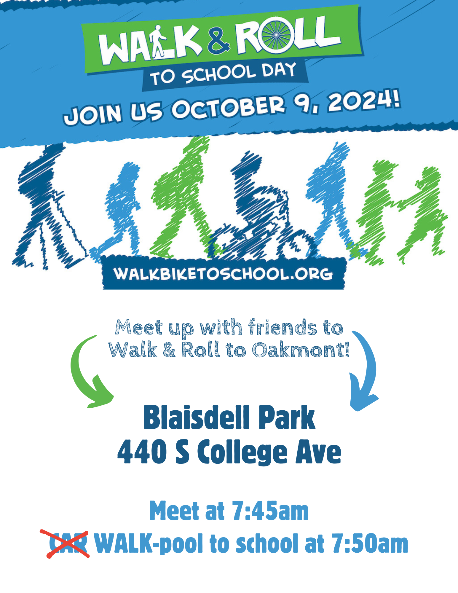 Walk and Roll to School Day