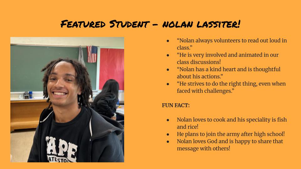 featured student