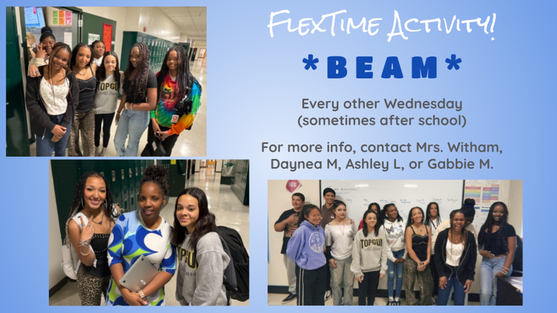 BEAM FlexTime Activity
