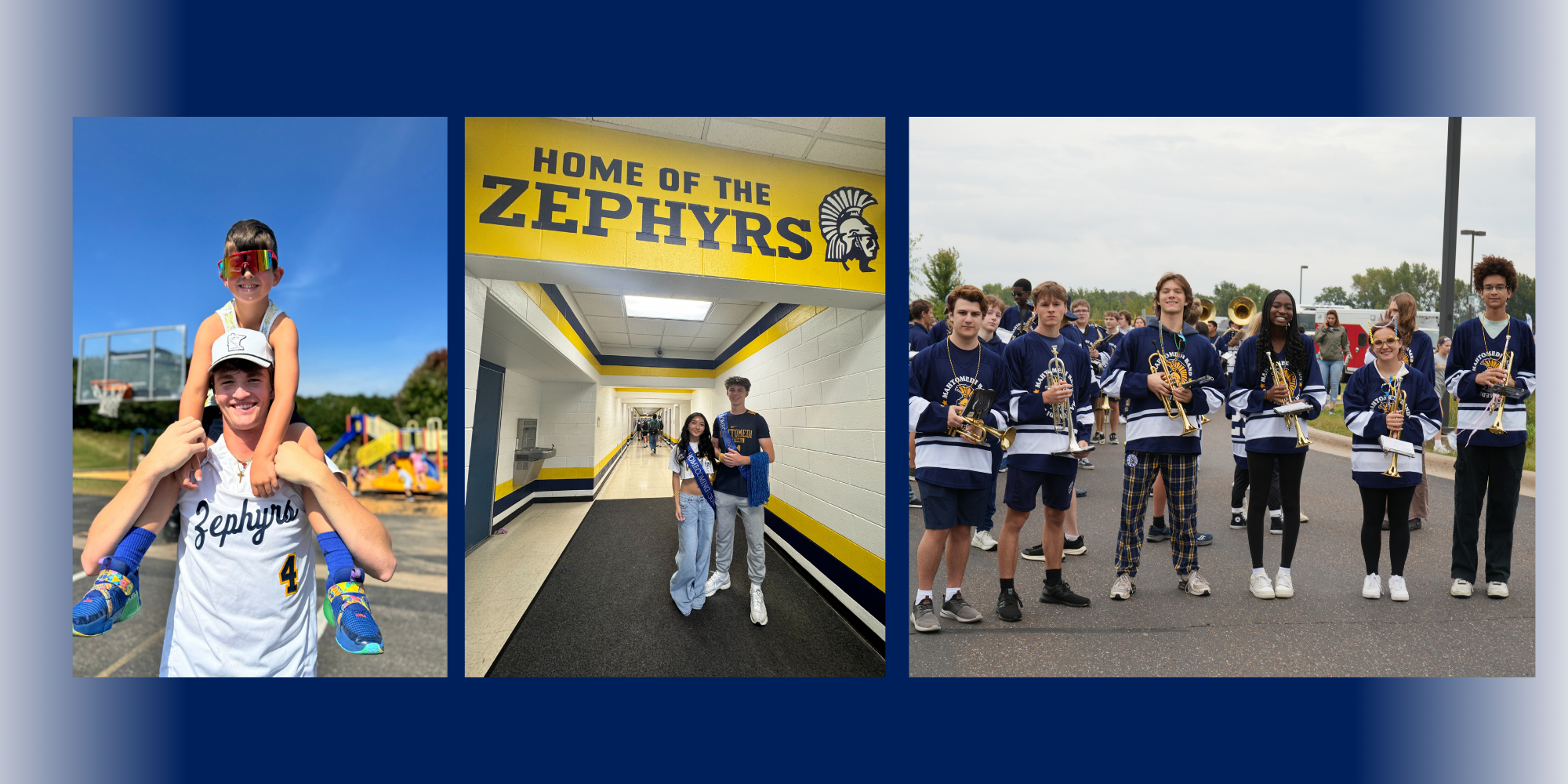 students homecoming