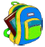 backpack graphic for September 2025 newsletter