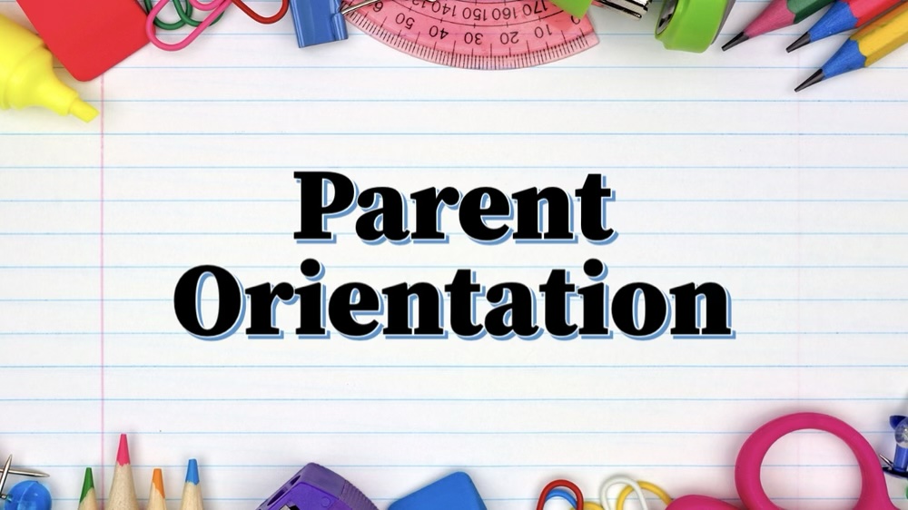 Parent Orientation graphic