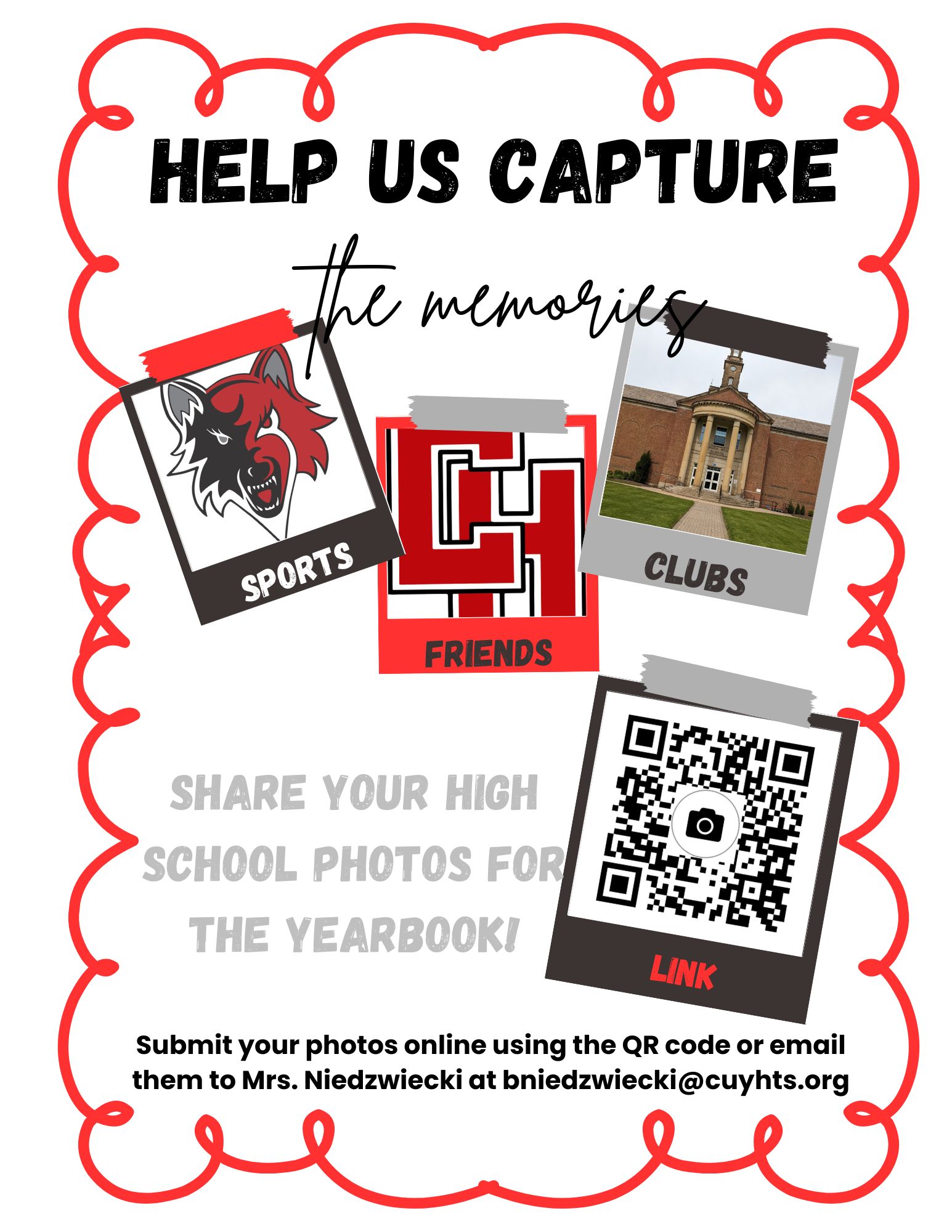 yearbook photos qr code