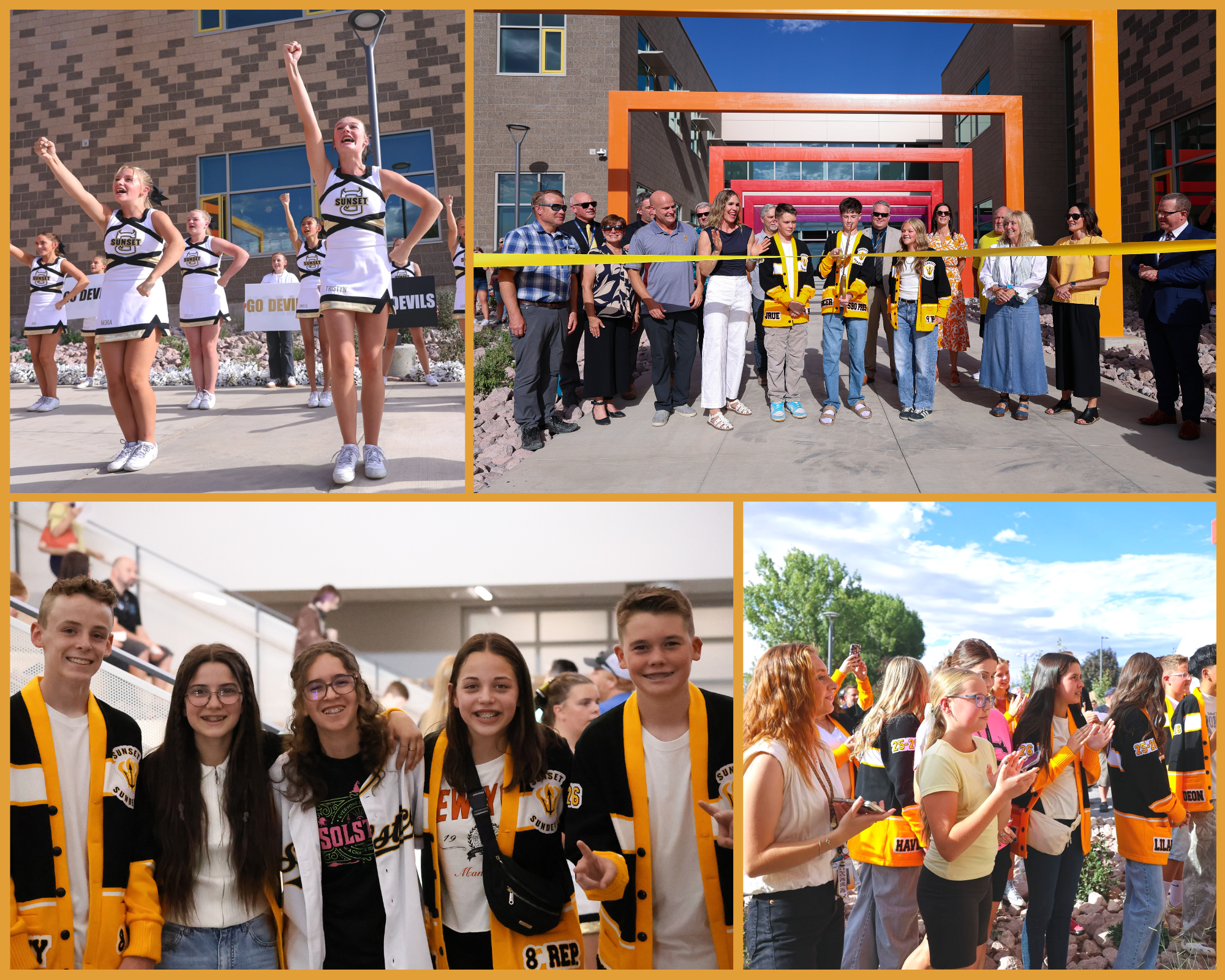 Sunset junior High Ribbon Cutting