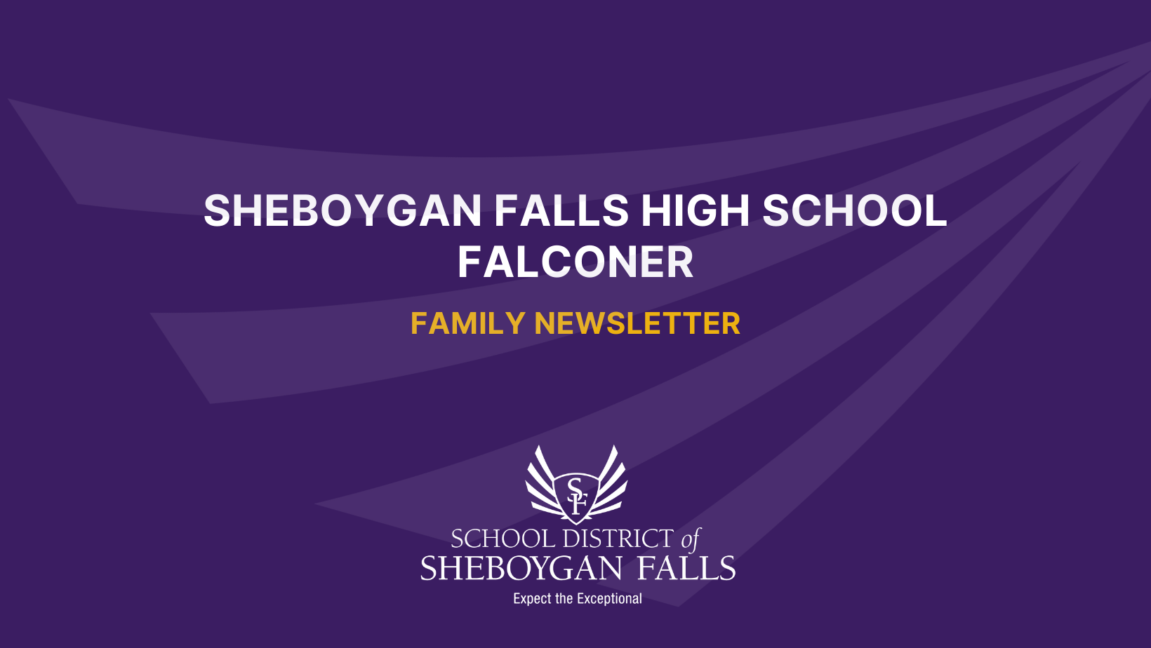 SFHS Falconer Banner