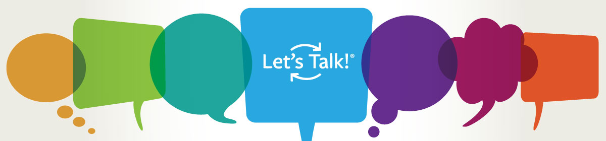 photo with text Let's Talk