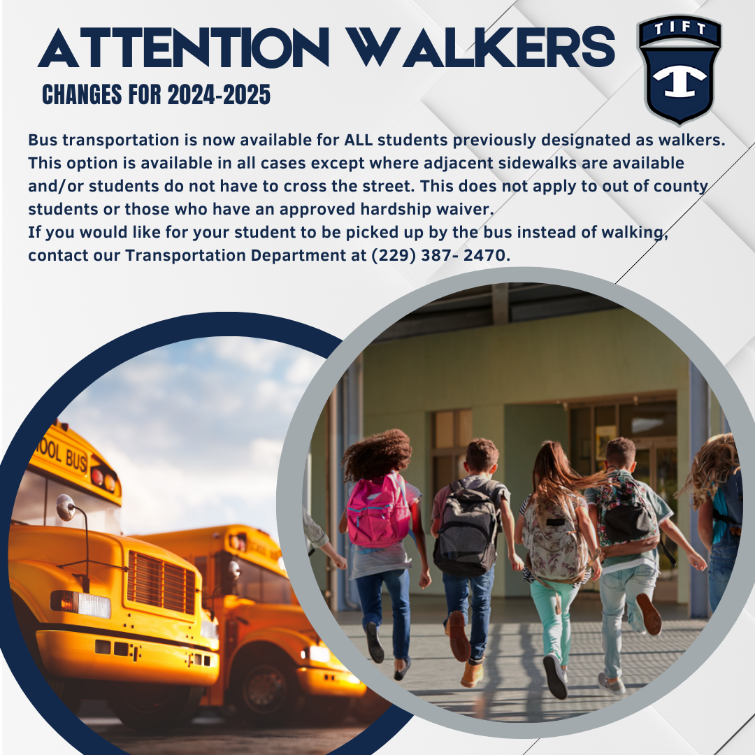 Bus Transportation for Walkers