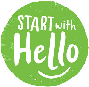 Start with hello