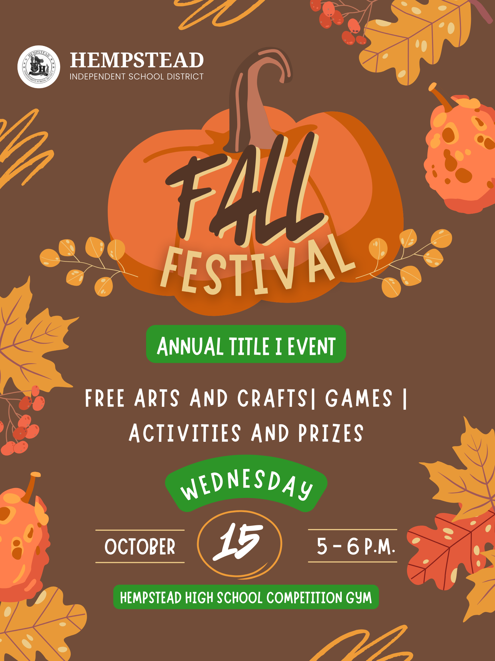 Fall Festival October 15, 2025 