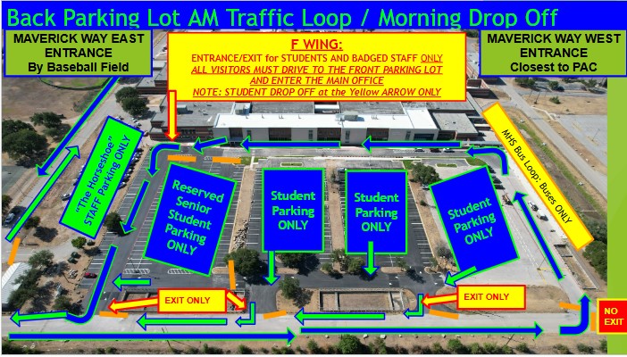 McNeil HS Traffic and Parking Map #3