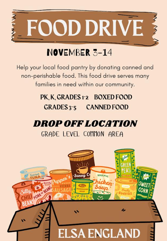 Food Drive Flyer