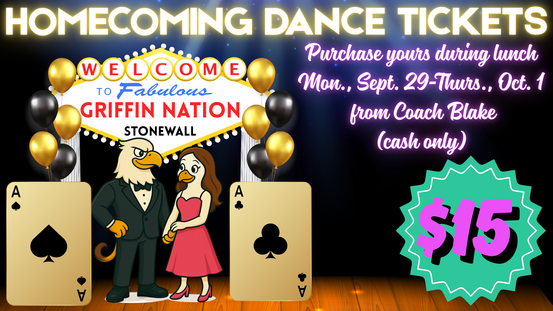 NDHS HOCO Dance Tickets