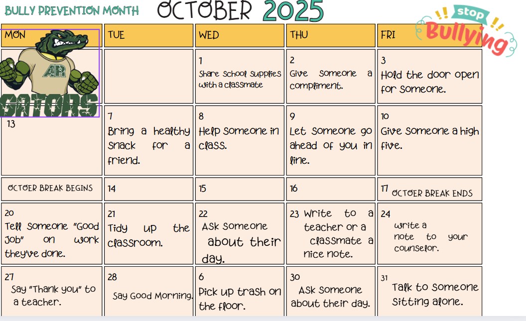 Bully Prevention 2025