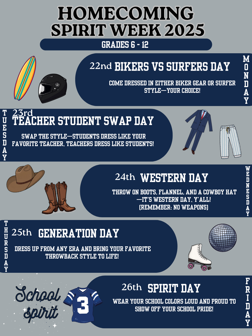 6-12 Homecoming Week