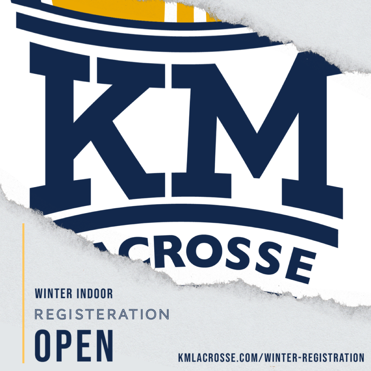 Winter indoor LaCrosse graphic