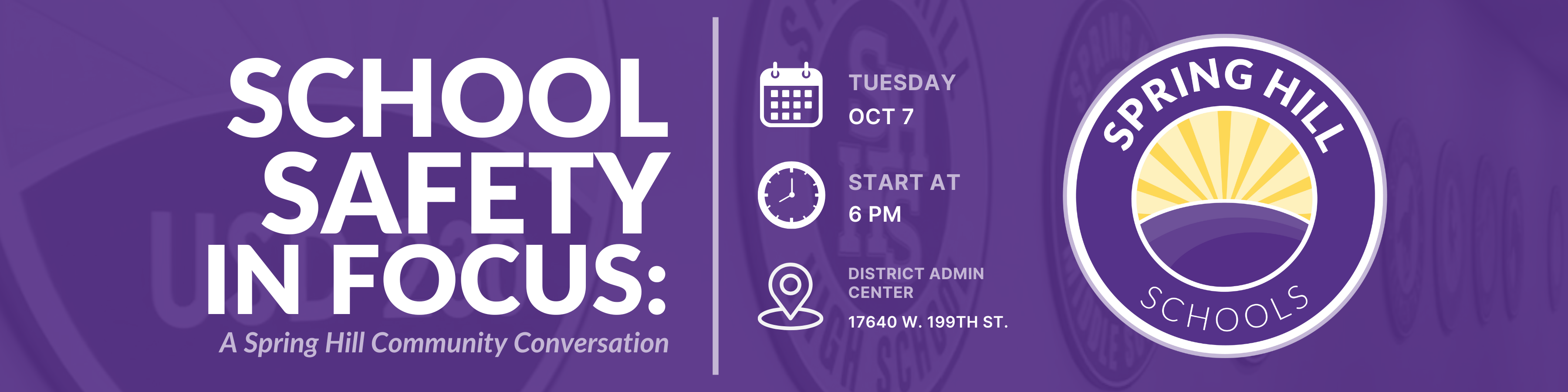 School Safety in Focus Graphic