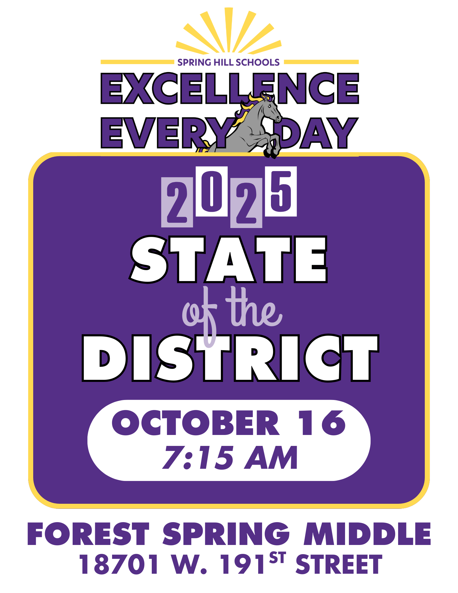 State of the District Breakfast 10/16