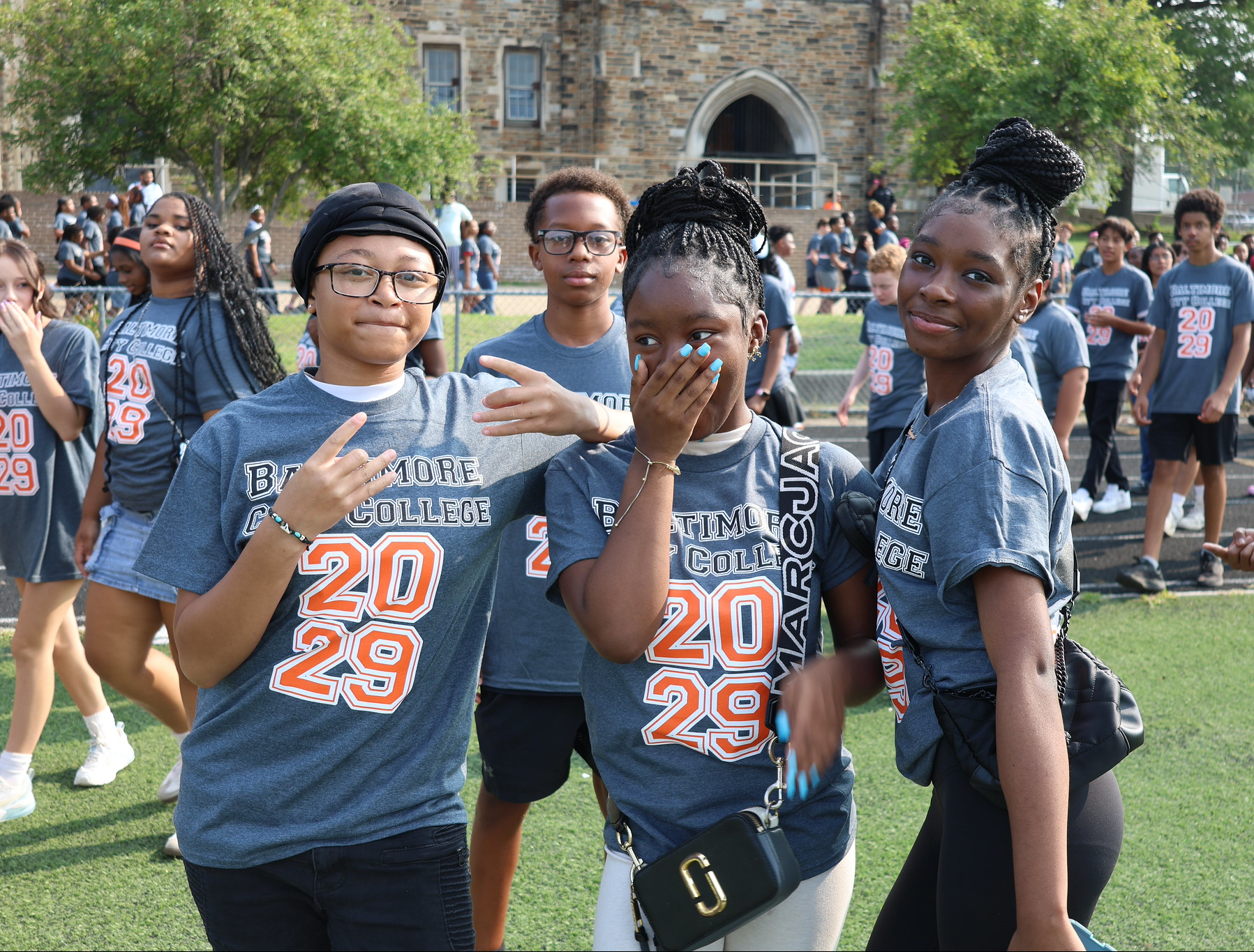 Baltimore City College class of 2029students 