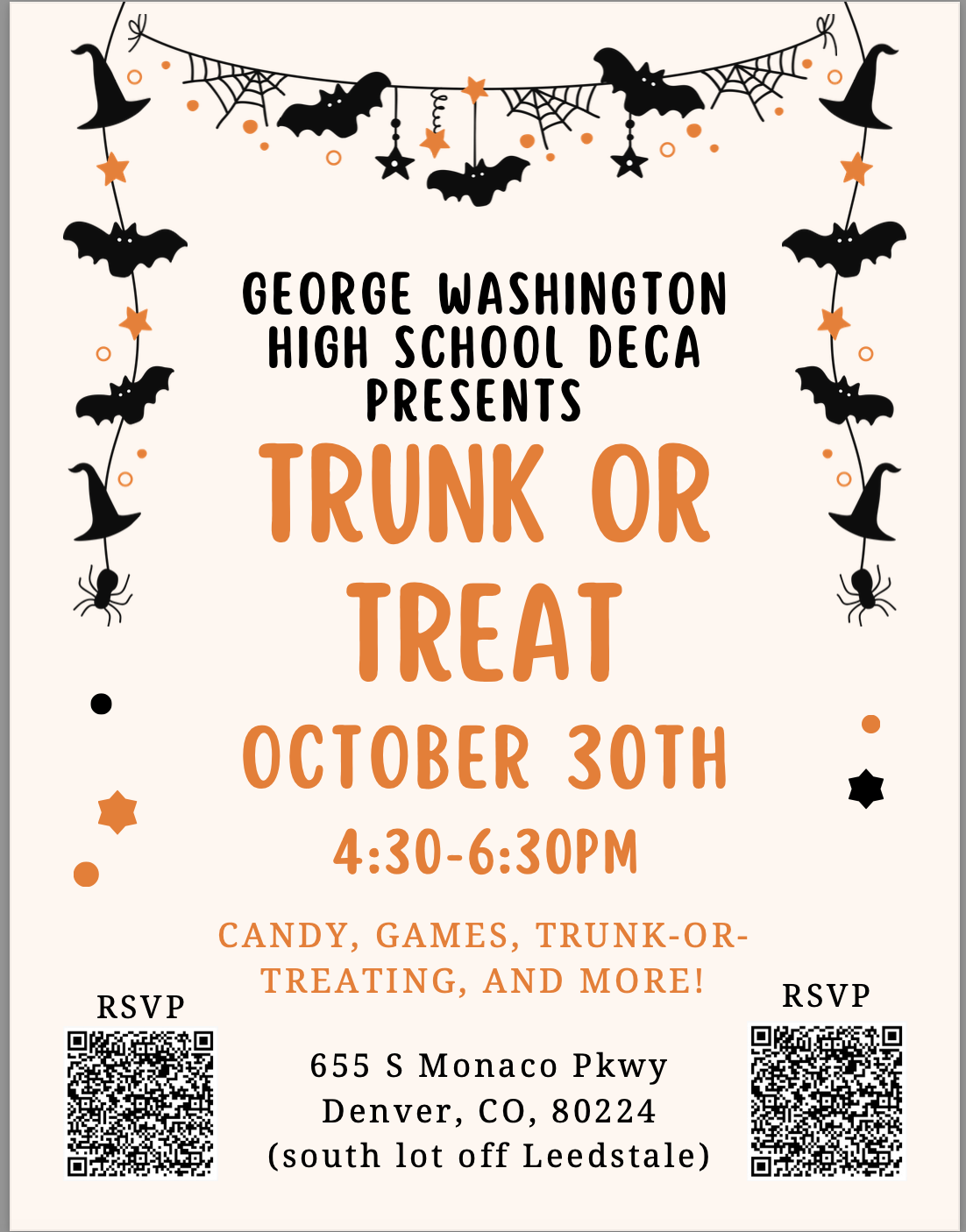 GW trunk or treat