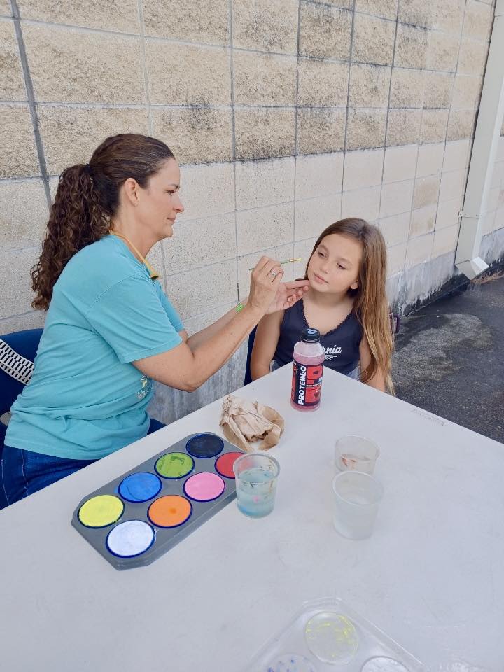 face painting